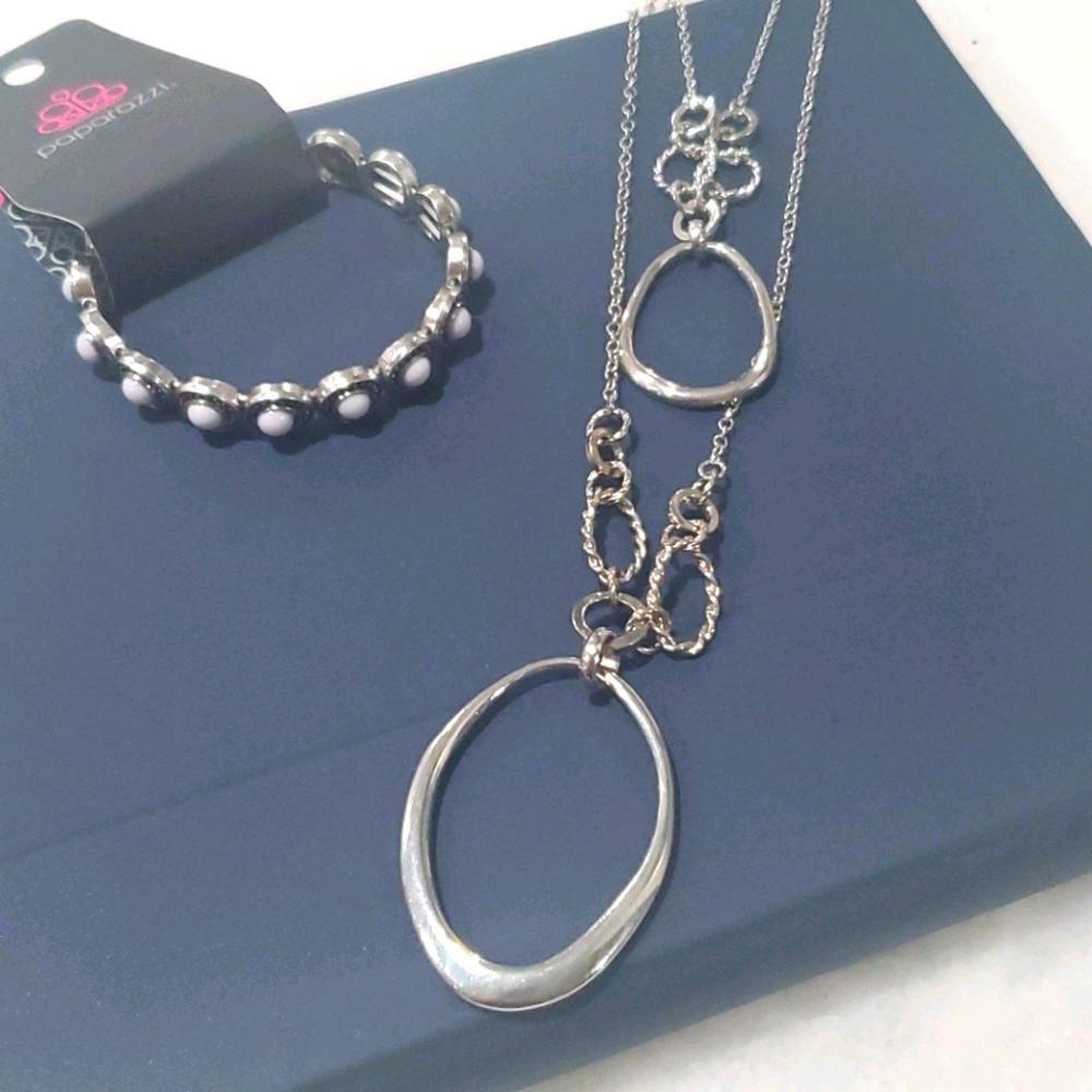 Long Necklace and Bracelet